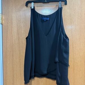 Rachel Black Sleeveless Blouse